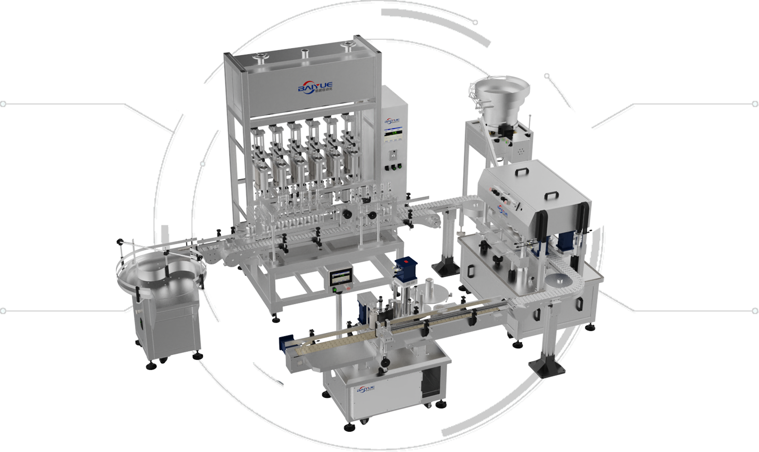 佰越品牌耐腐蚀灌装机厂家